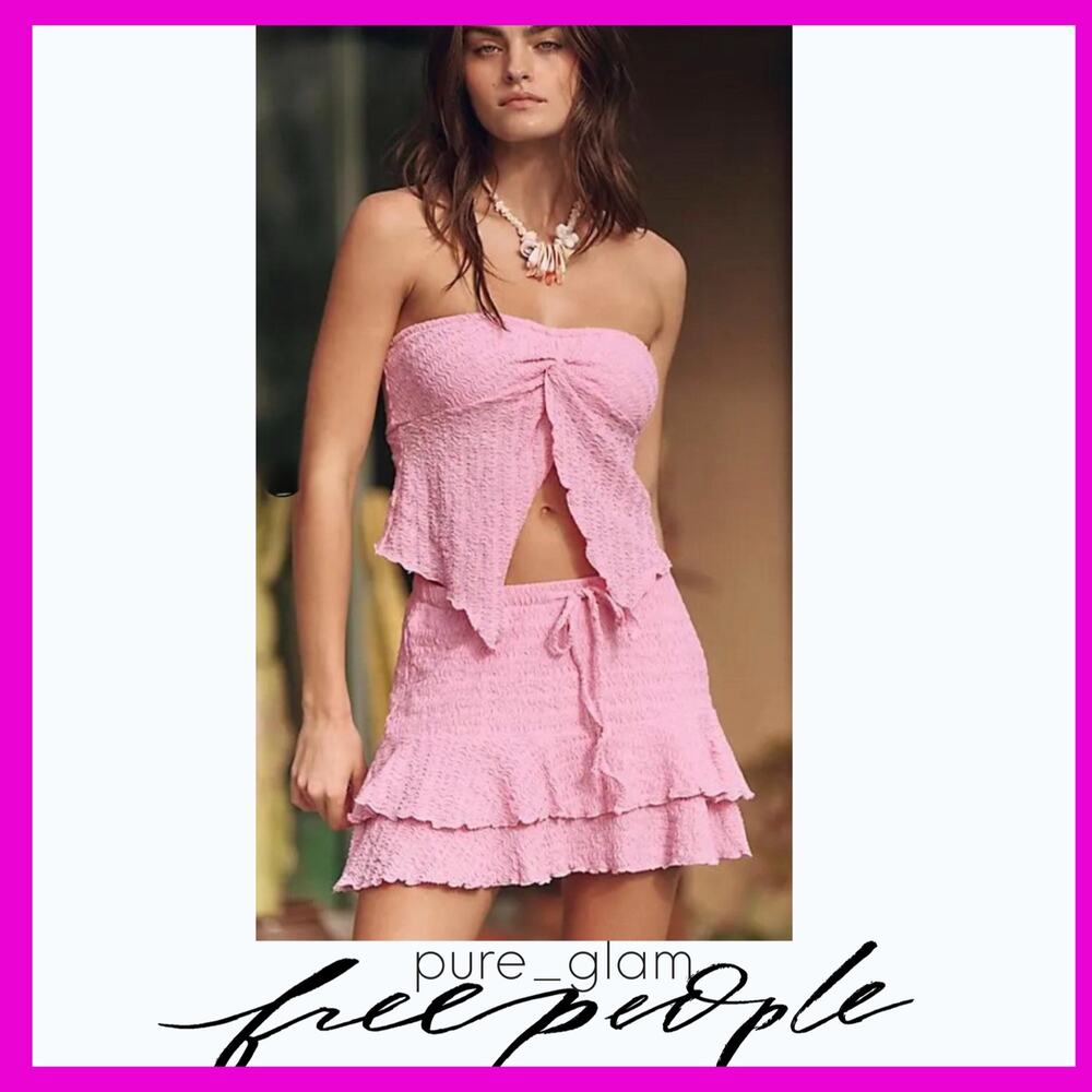 Free People skirt set summer